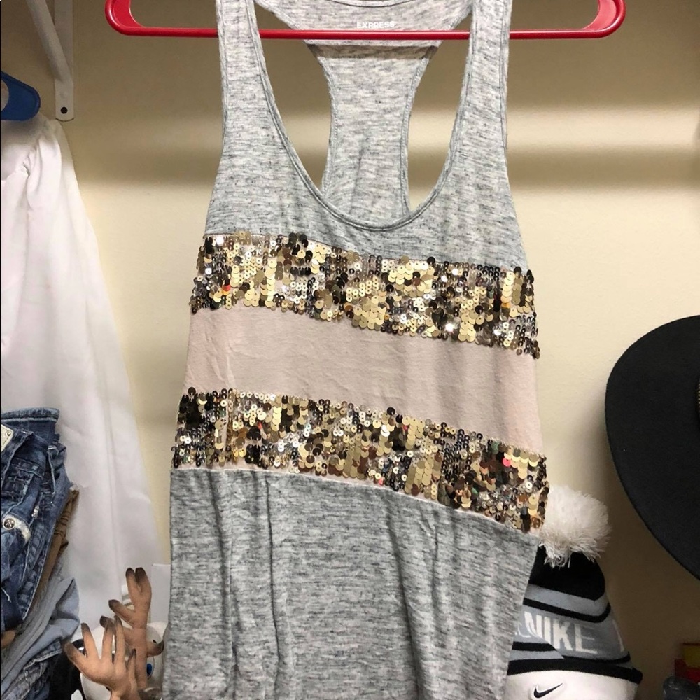 Shiny top from express